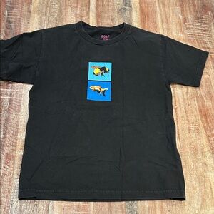 Golf Wang x Tyler the Creator Black Save the Bees Tour Tee with Bee and Goldfish
